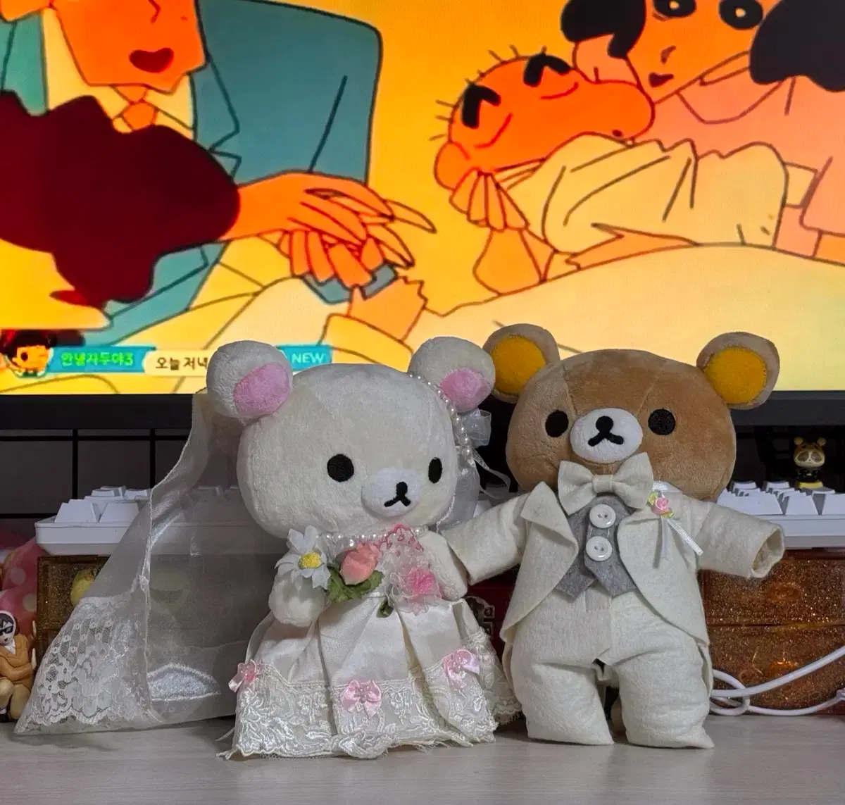 クラシックリラックマコリラックマウェディングウェルカムドール